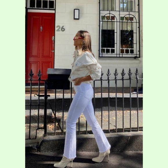 MOTHER Denim The Hustler Ankle Fray - Fairest Of Them All - Picture 3 of 15